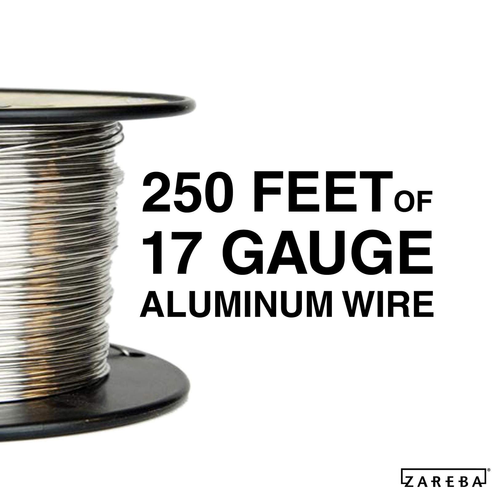Zareba Fi-Shock 17 Gauge Aluminum Wire for Electric Fencing – 1 Pack, color