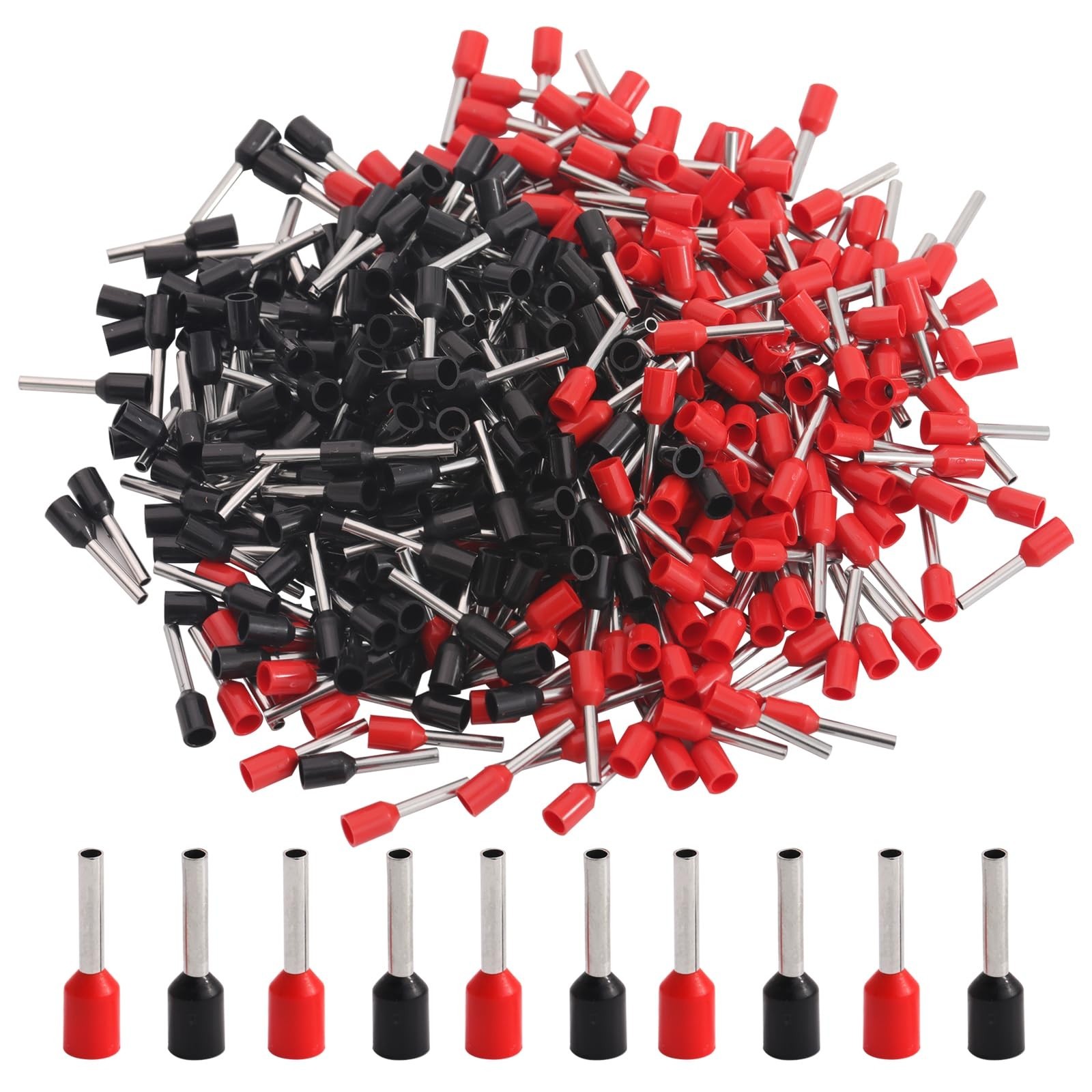 400PCS AWG 16 Wire Ferrules Kit,16 Gauge(1.0mm²) Ferrule Connectors End Ter