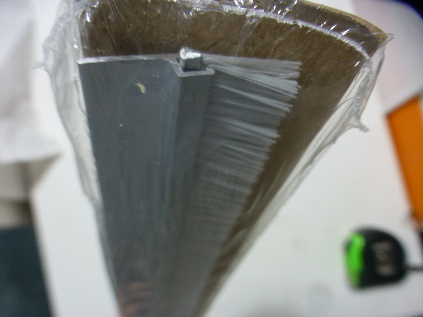 Bottom door sweep with brush weather strip 18061CNB48 48″ Pemko