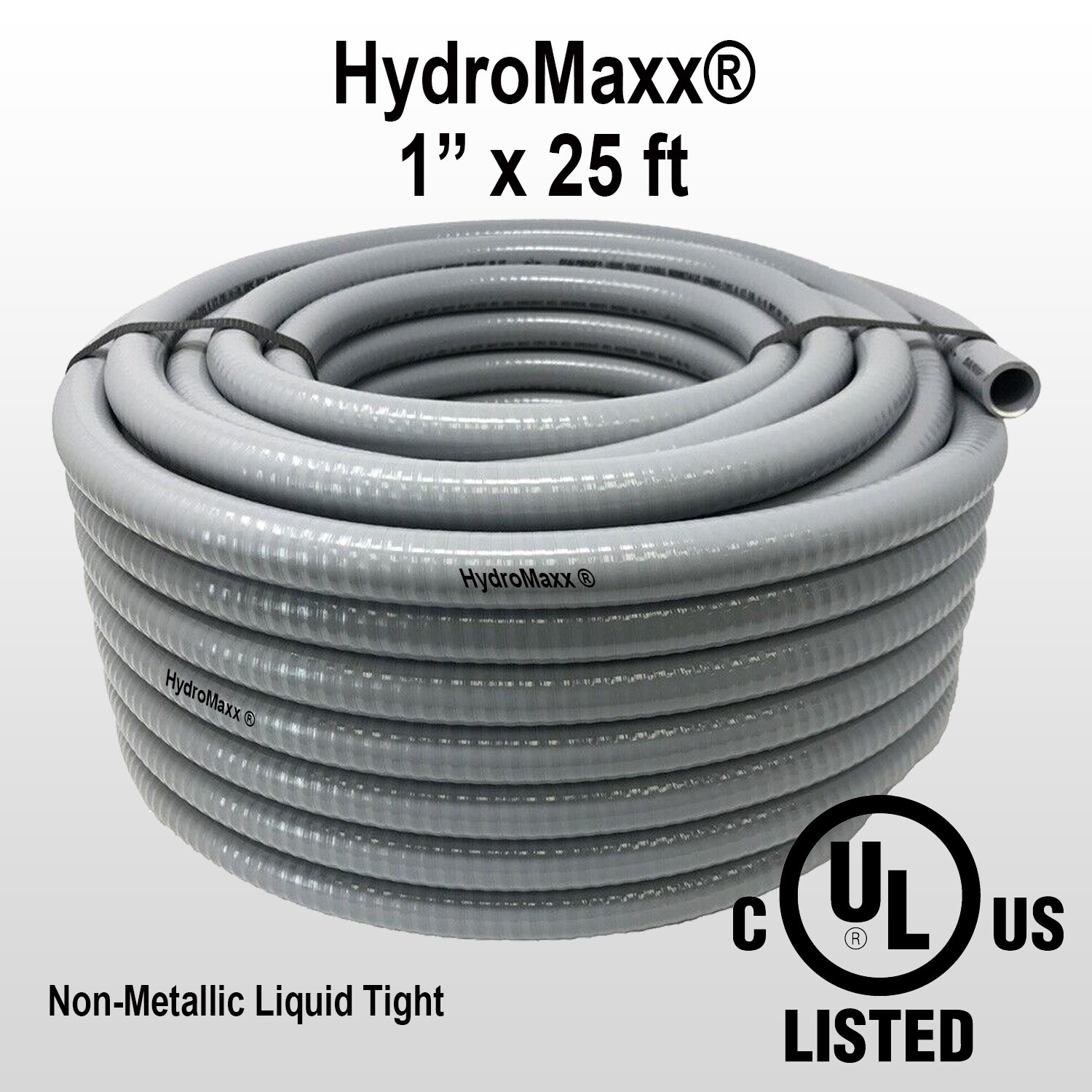 1″ x 25 ft Flexible Liquid Tight, Non-Metallic Electrical Conduit – UL Listed