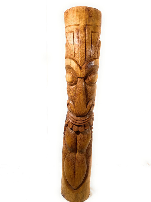 Maori Outdoor Tiki Totem 60 inch – Royal Palm Natural Finish | #lbj3026150g