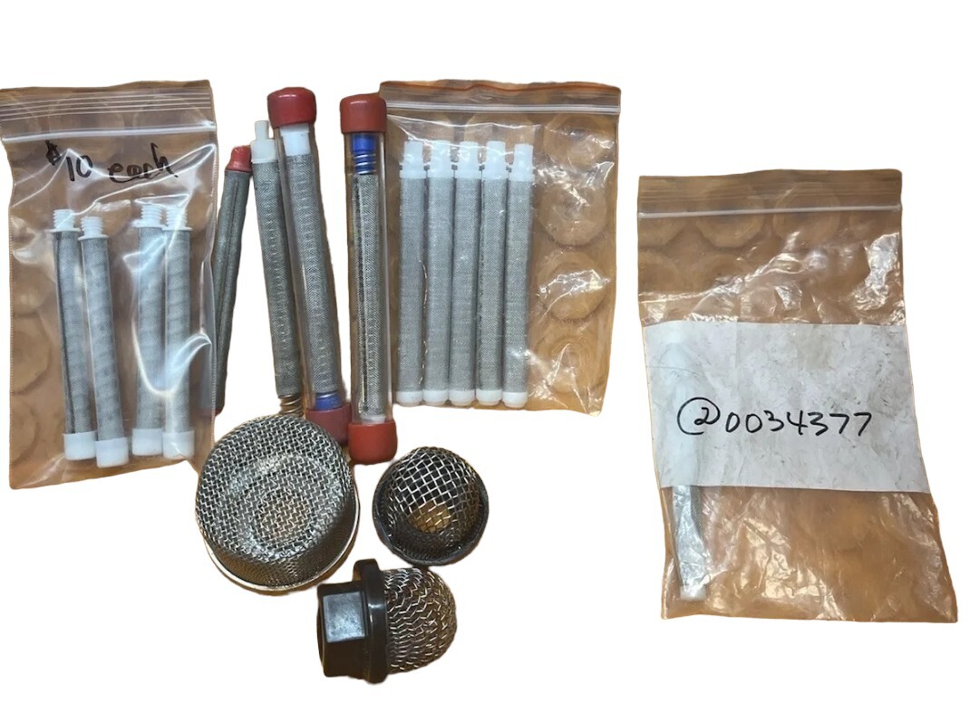 Wagner Spraytech 60mesh PAINTING filter white Red Blue Filter TITAN GARCO MIXED