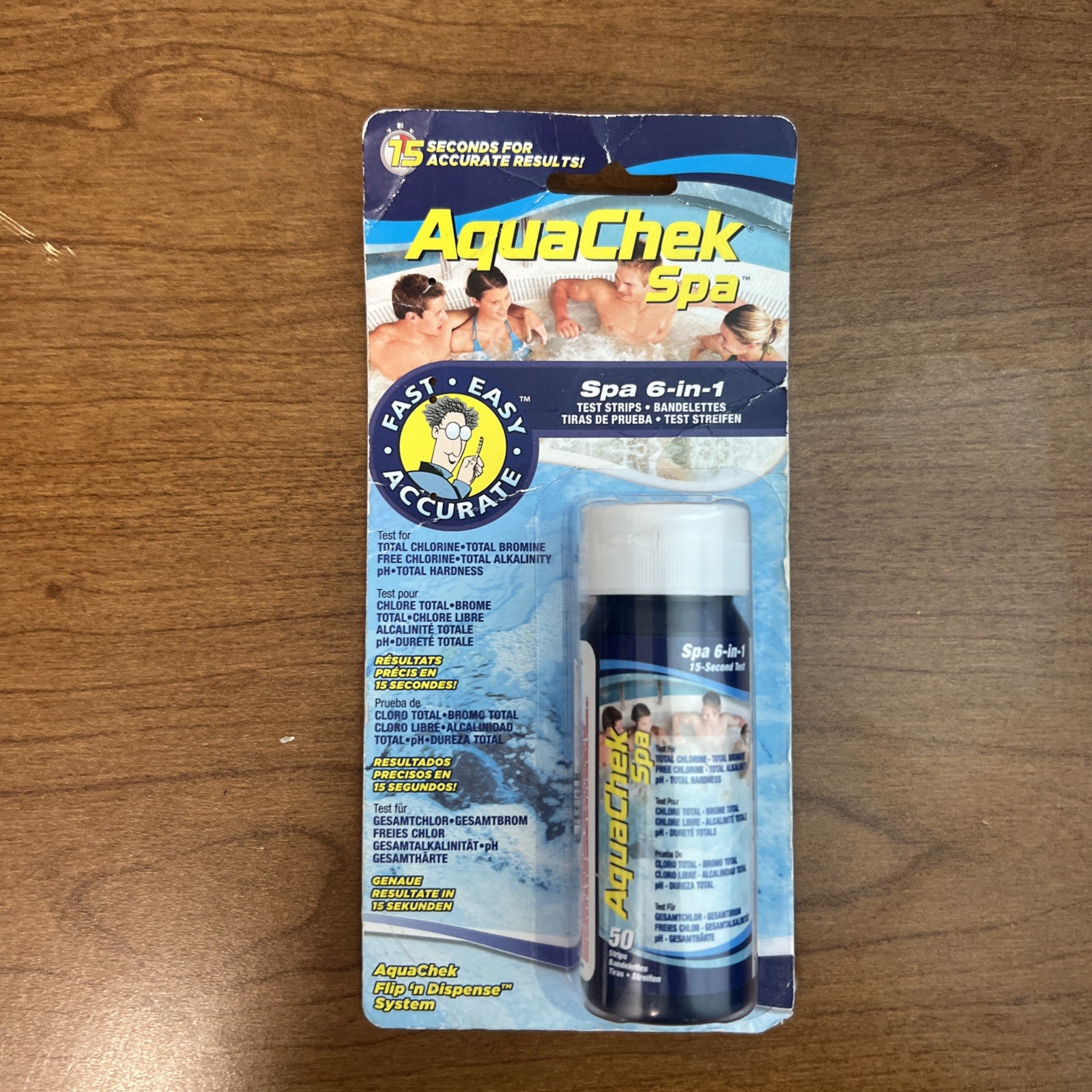 AQUACHEK 6-In-1 Spa Test Strip 50 Count 552244