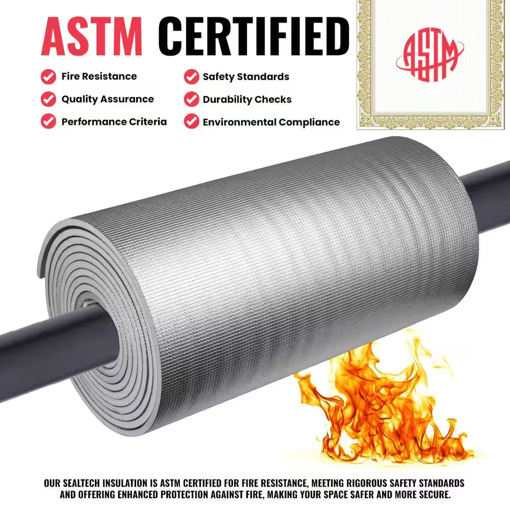 24 In. X 100 Ft. Heavy-Duty 10 Mm Reflective Insulation Radiant Barrier Roll Sou