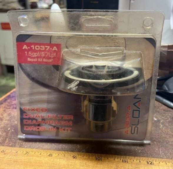 Sloan – Fixed Dual-Filter Diaphragm Drop-In Kit – P/N: A-1037-A (NOS)