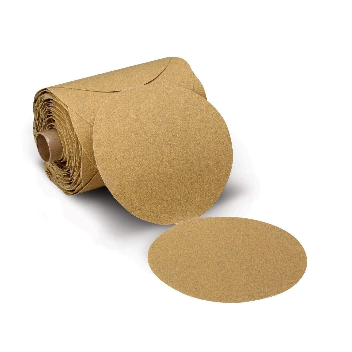 Cubitron II Stikit Paper Disc Roll 236U, P180 C-weight, 5 in x NH, Die 500X