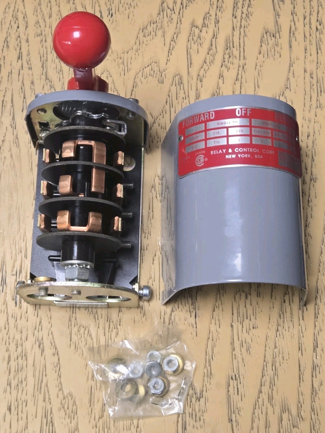 BRAND NEW NOS Relay And Control RS-1 Reversing Drum Control