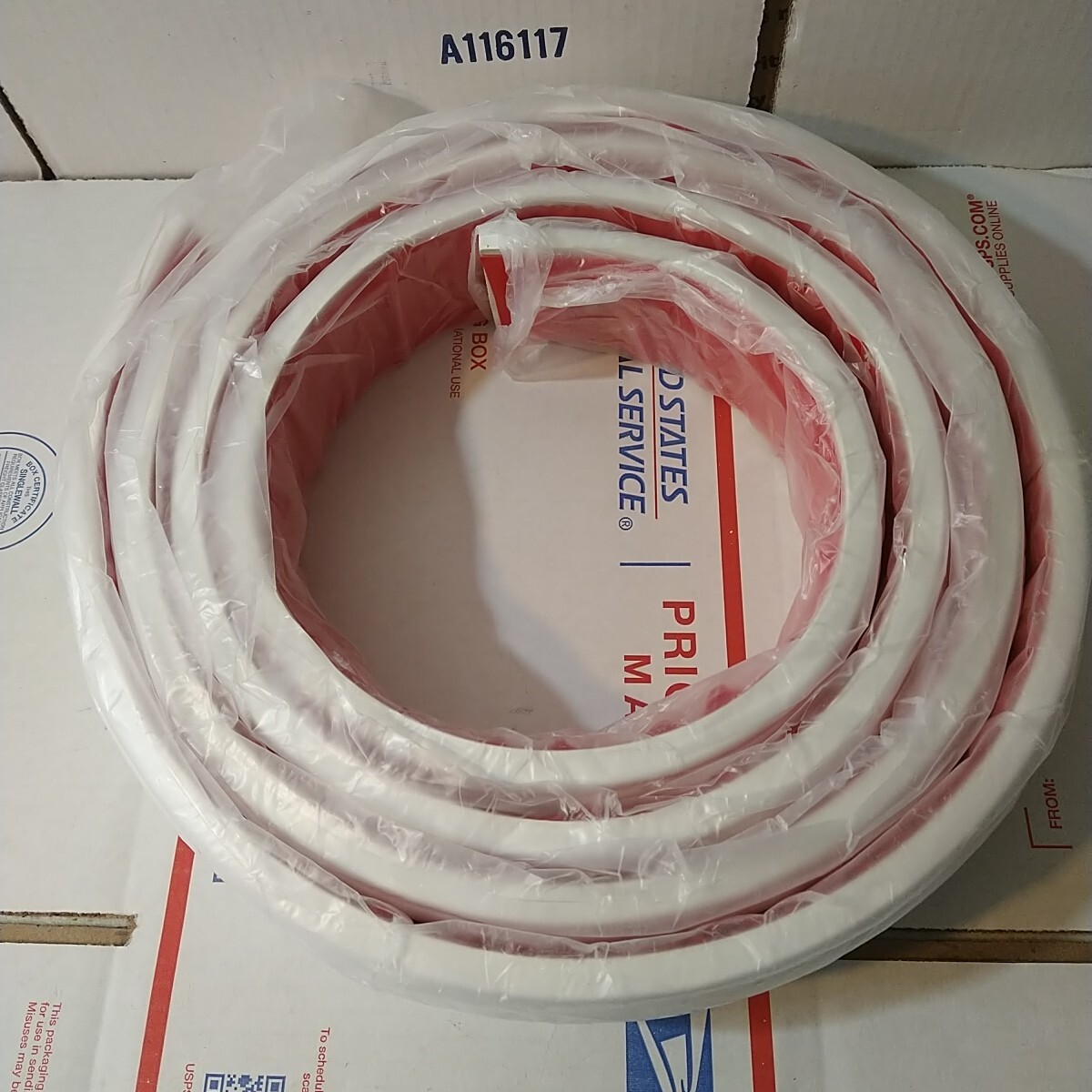 2.5 Flexible Wall Molding Trim Peel and Stick 3D Wall Edging Strip Self-Adhesive