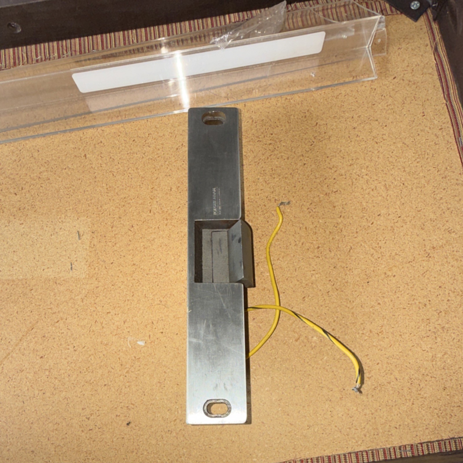 Sesson SES-3 Electric Strike Brushed Silver Metal Side Mount for Commercial Door