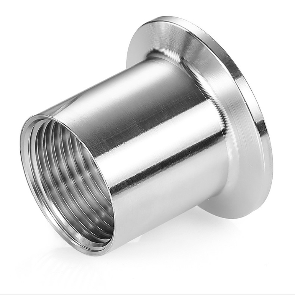 Sanitary Female Threaded Pipe Fitting Tri Clamp Adapte Connector A2/A4 Stainless