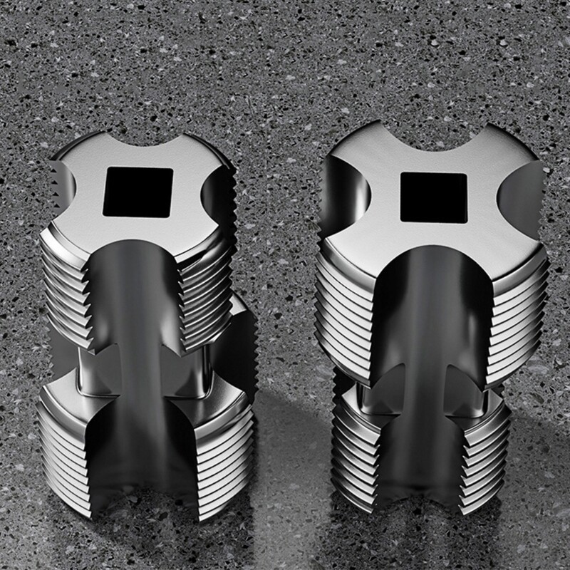 PVC Thread Maker Tool for Electric Drill,Plastic Pipe Threader 1/2inch 3/4inch