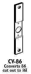 CV-86 Filler, Plate Conversion F/Mortise