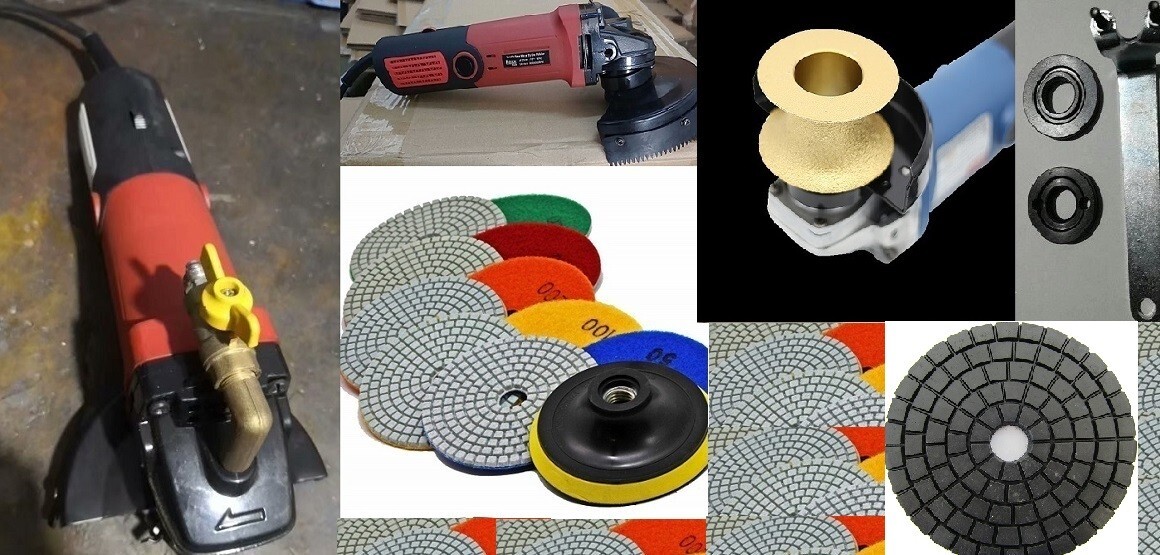 Wet Stone Polisher Diamond V40-groove Bit Polish Countertop Edge shaping granite