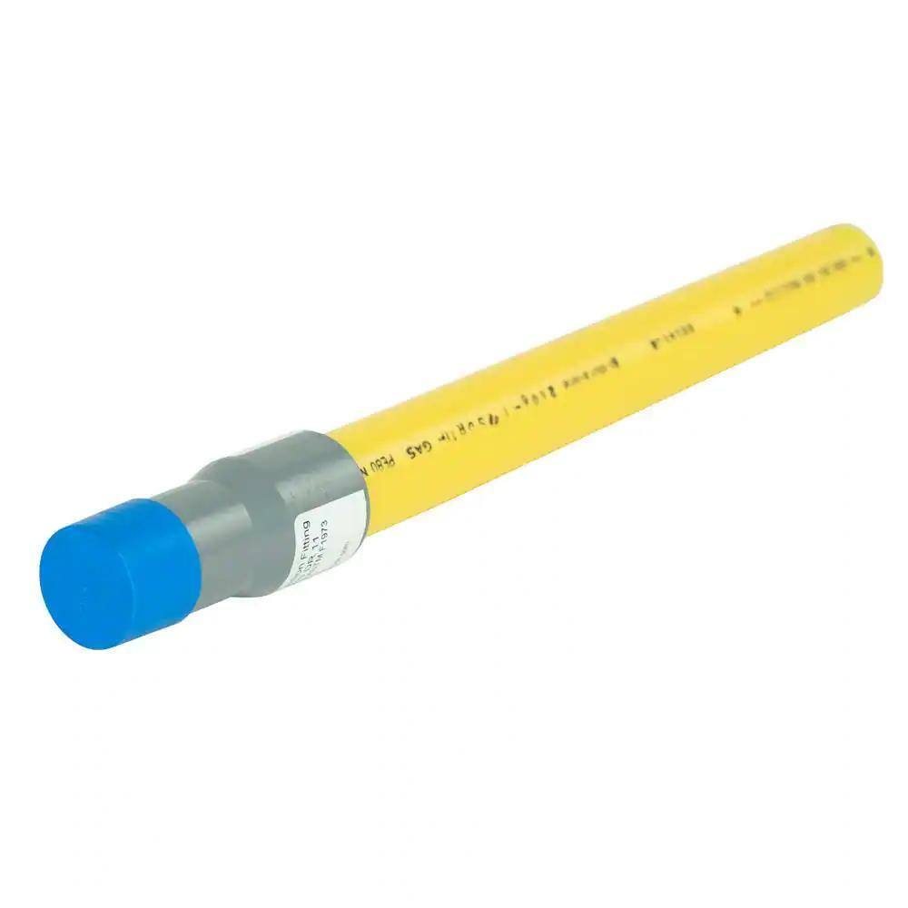 1 in. IPS Poly DR 11 to 1 in. MIP Underground Yellow Poly Gas Transition