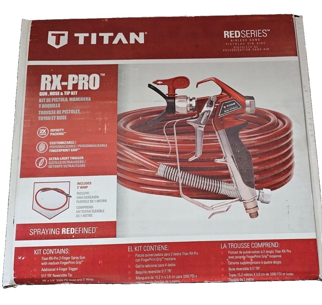 Titan 0538022 or 538022 RX-Pro Gun, Hose and Tip Kit – OEM