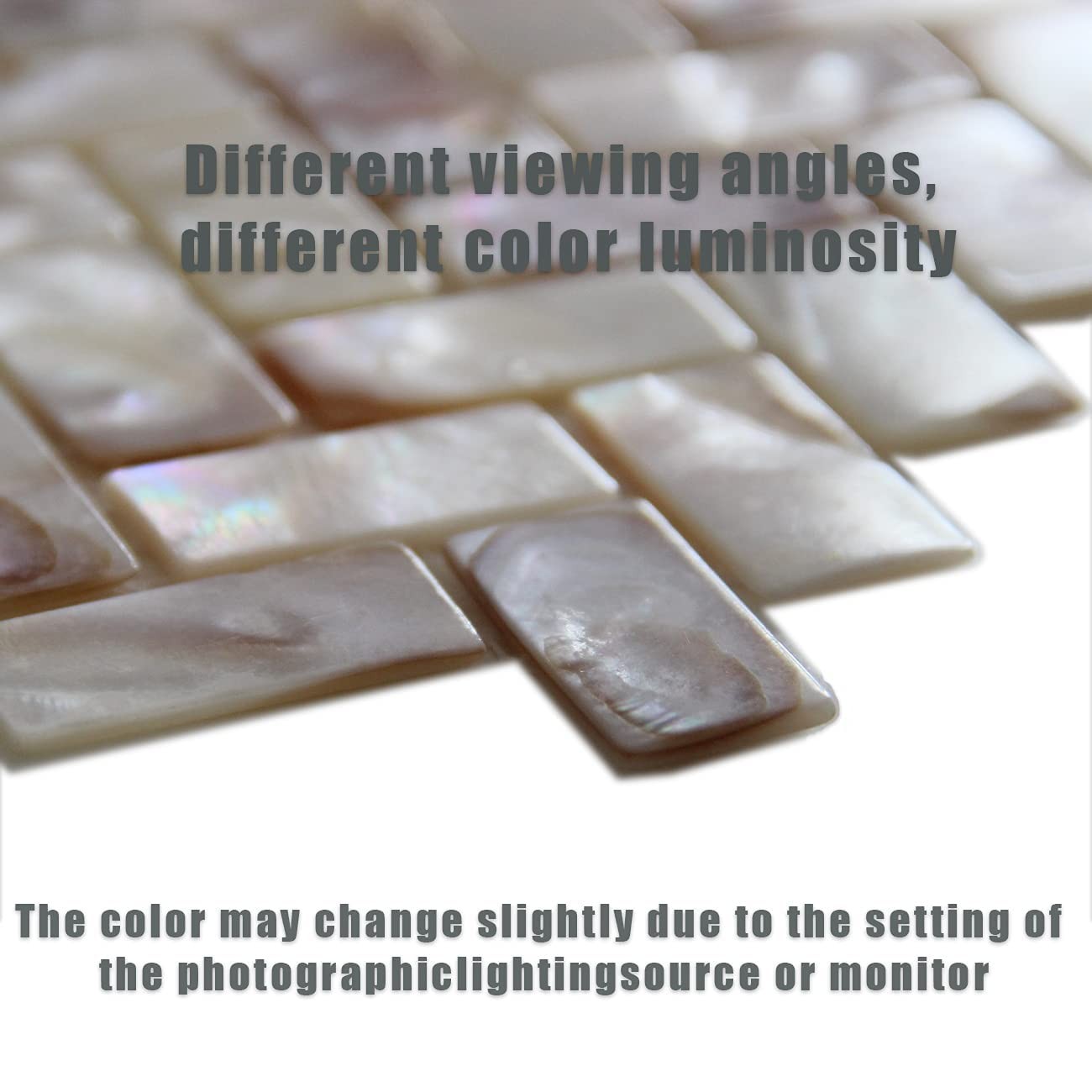 Mop Pearl Shell Mosaic Herringbone Tile Are Used For Kitchen Backsplashes And