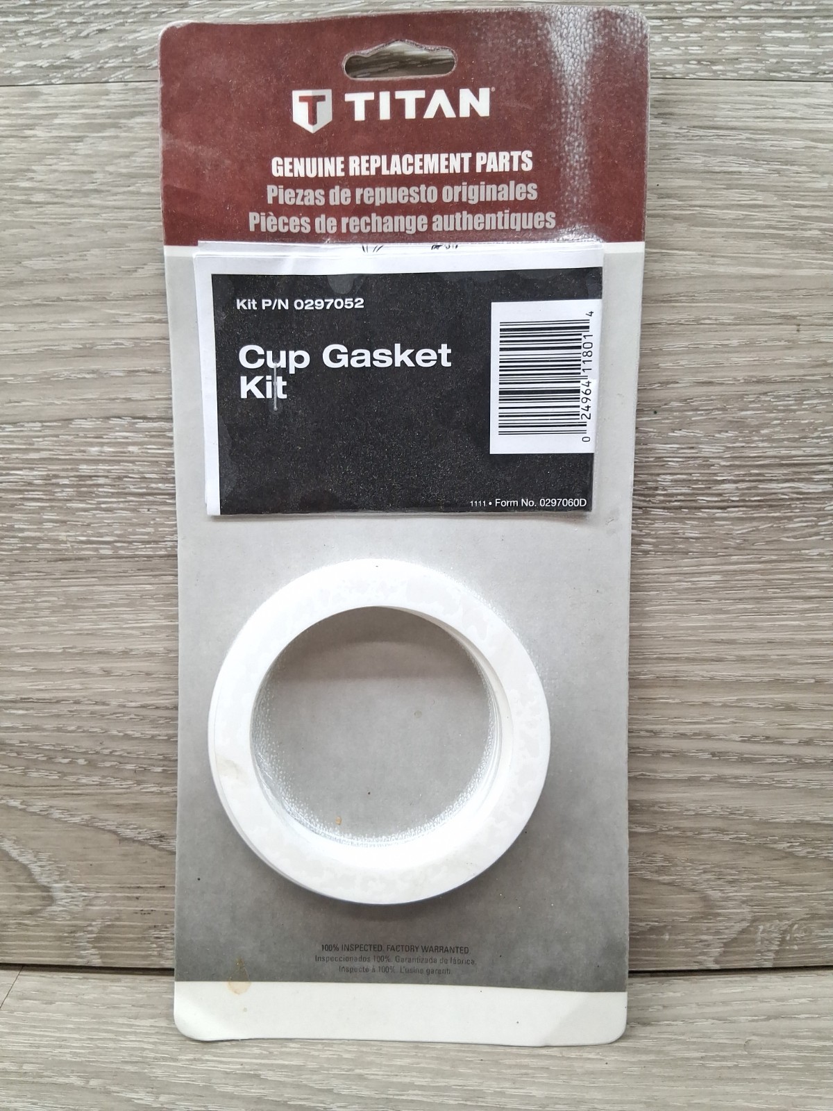 Capspray Cup Gaskets,1 qt,PK6 0297052 Capspray 0297052 024964118014