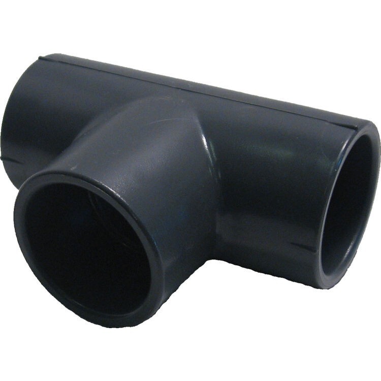 3″ PVCI Equal Tee Schedule 80 | Slip x Slip x Slip | Pipe Fitting | LASCO