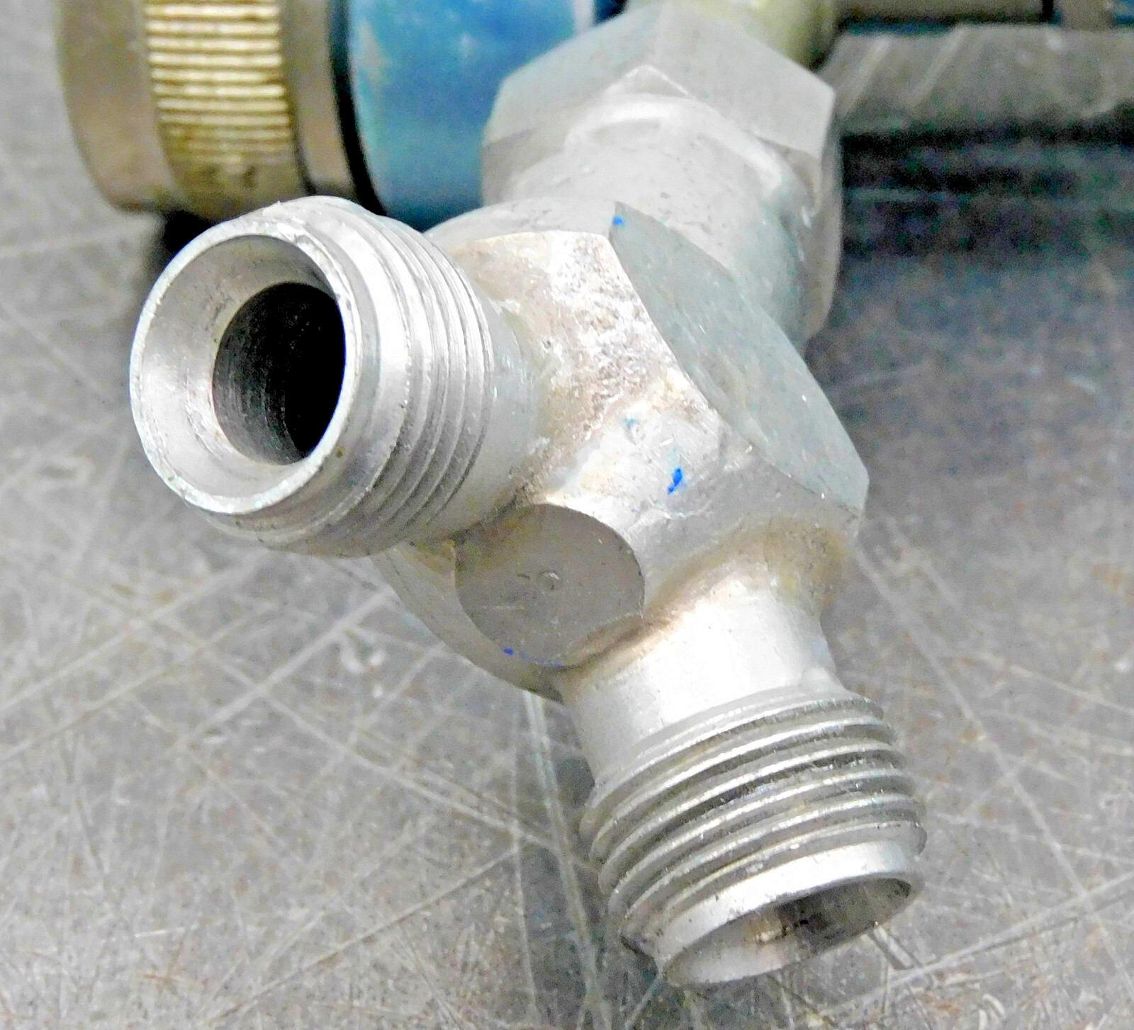 Binks Mach 1A BBR Automatic HVLP Paint Spray Gun Teal Color