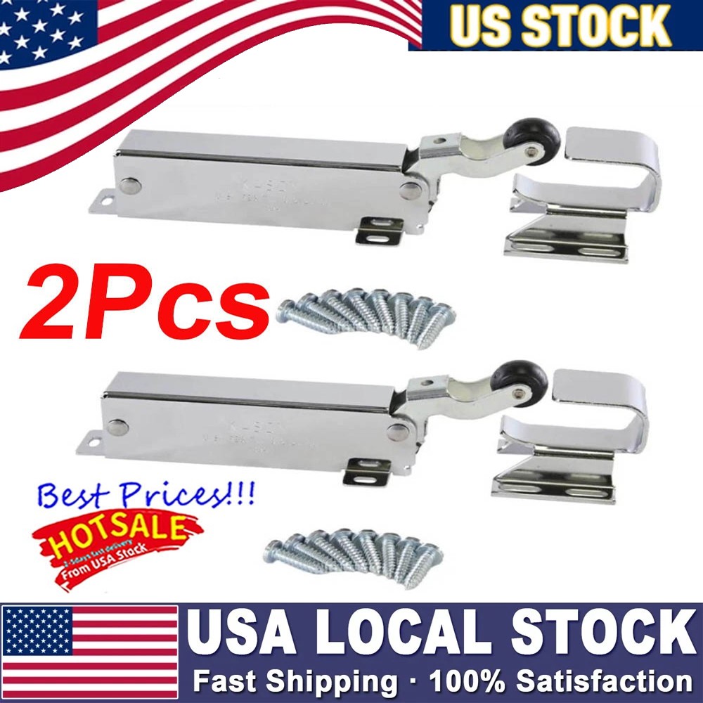 2Pcs For Kason 1094 SureClose Hydraulic Door Closer Wide-Hook Concealed Mounting