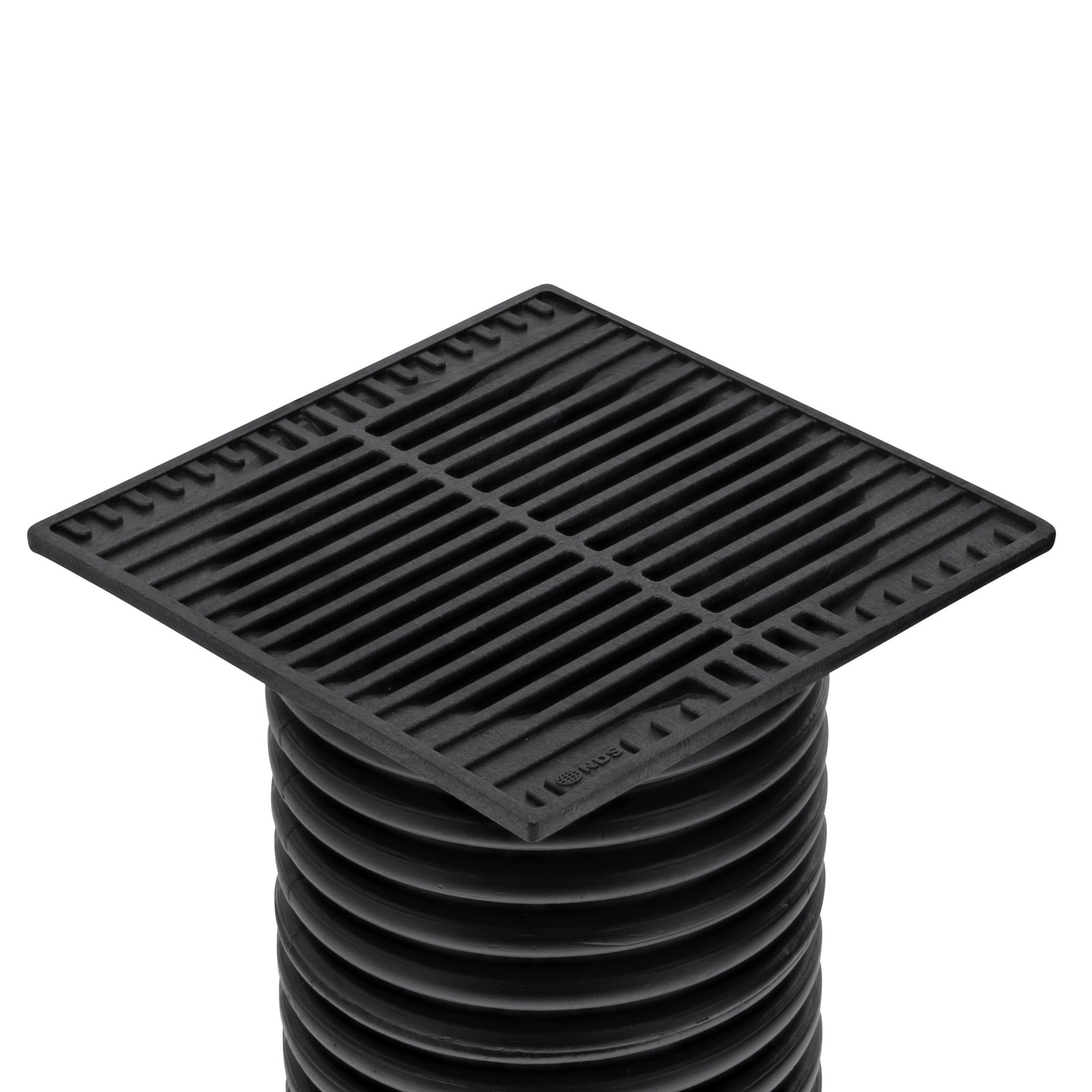 970, 9-Inch Square Grate, Connects to 6-Inch Spee-D® Basin, 6-Inch Drain Pipe…