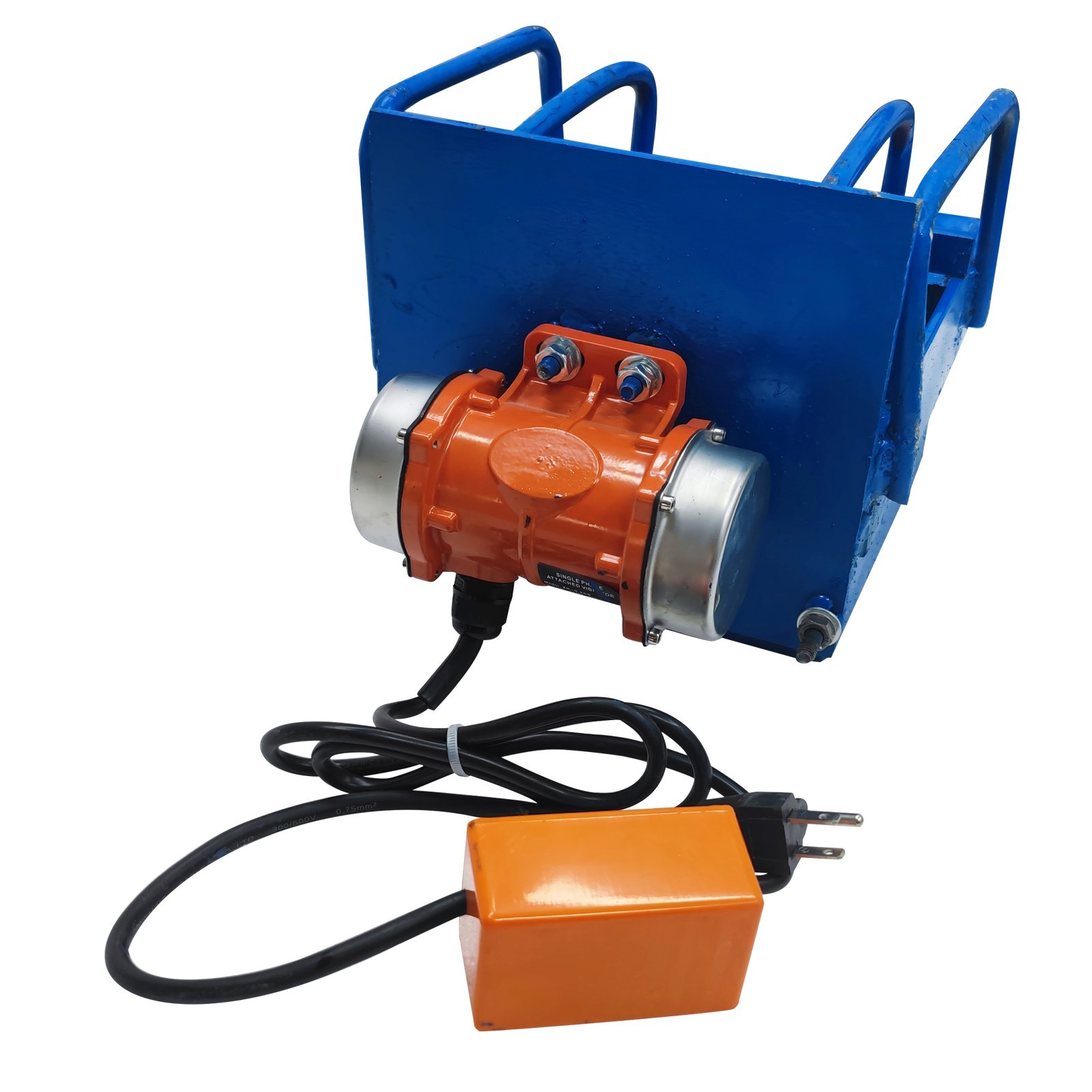 110V Manual Interlocking Brick Making Machine Portable Solid Block 7.8×3.9×2.3″
