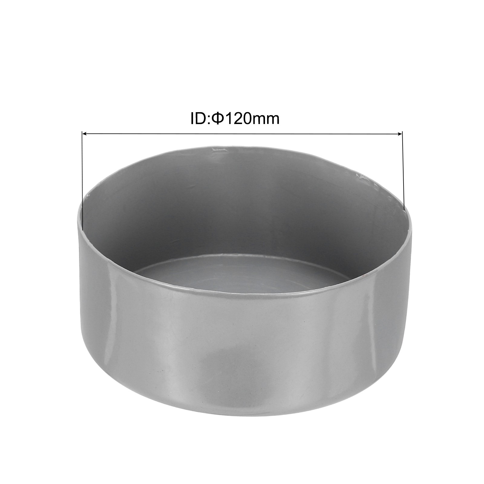 Light Gray 120mm Rubber End Caps Round Vinyl Plug Insert Rubber Flexible