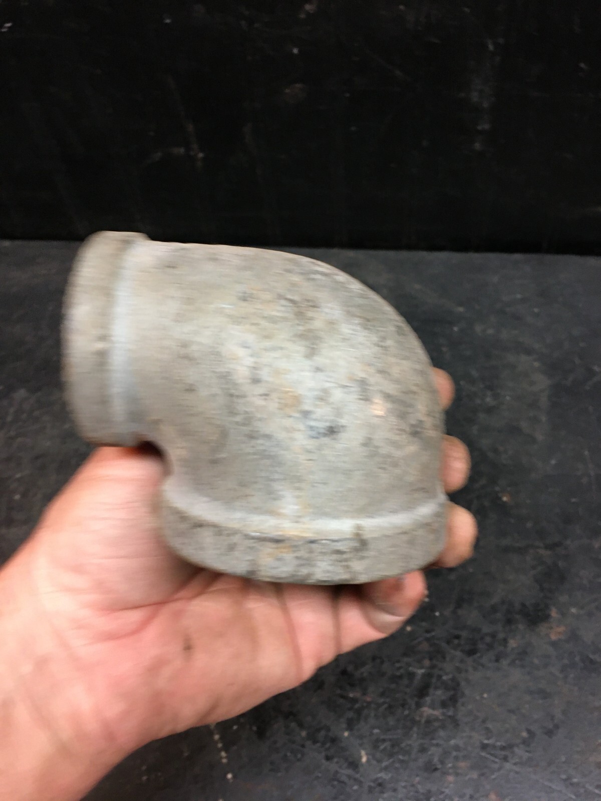 90° Elbow Stainless Steel Pipe Fitting 2 1/4in Reducer 1 3/4