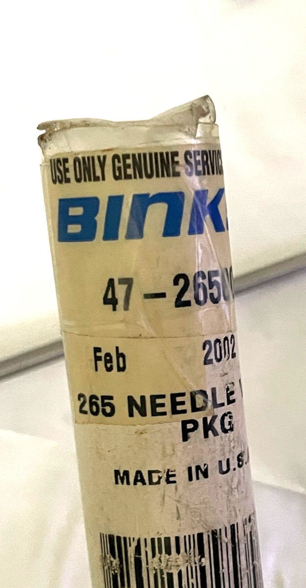 BINKS 47-26500 FLUID Needle FOR Model 21, 21V & 21M Automatic Spray Gun