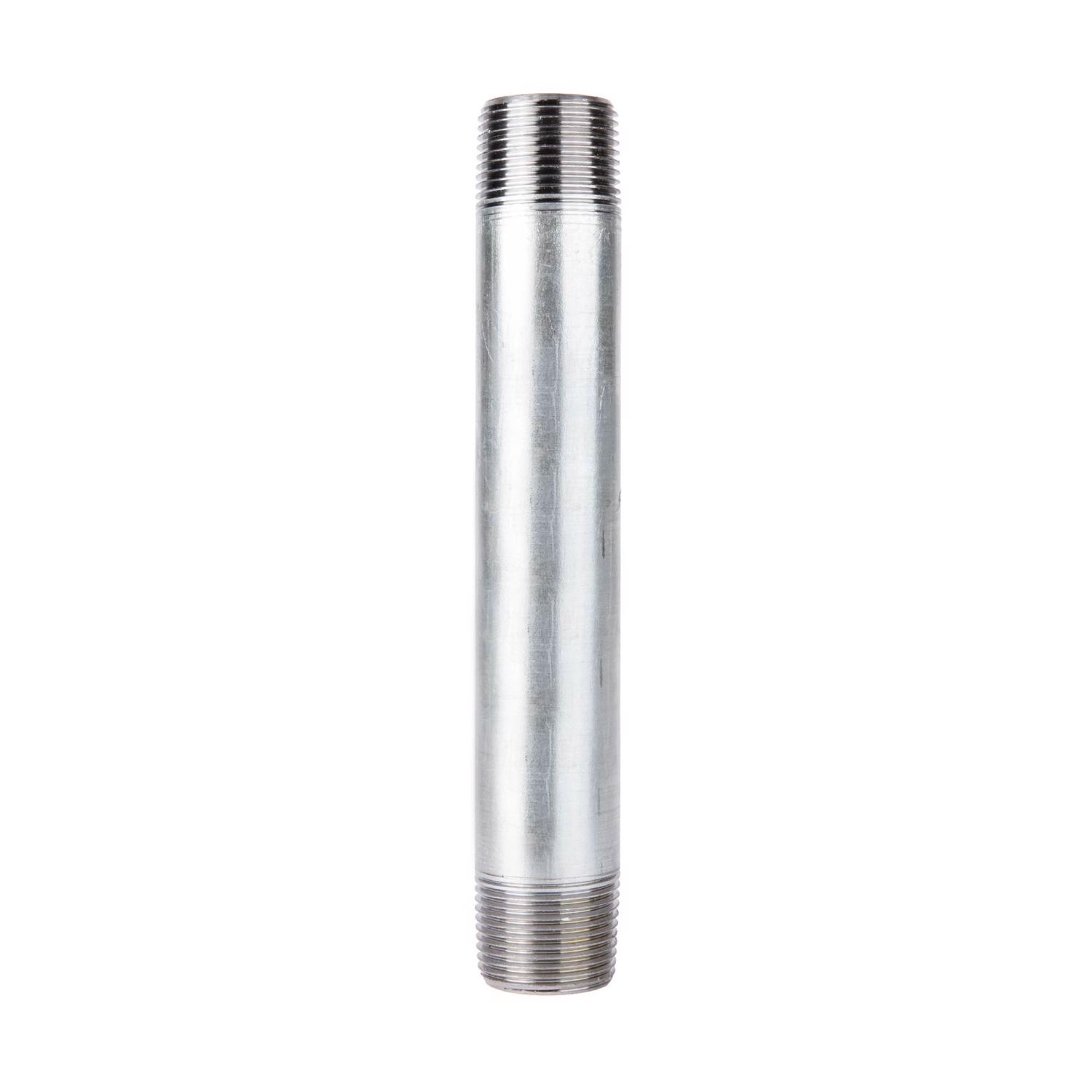 BK Products 566-080HN Galvanized Nipple 1-1/4 x 1-1/4 MIP Dia. in. (Pack of 5)