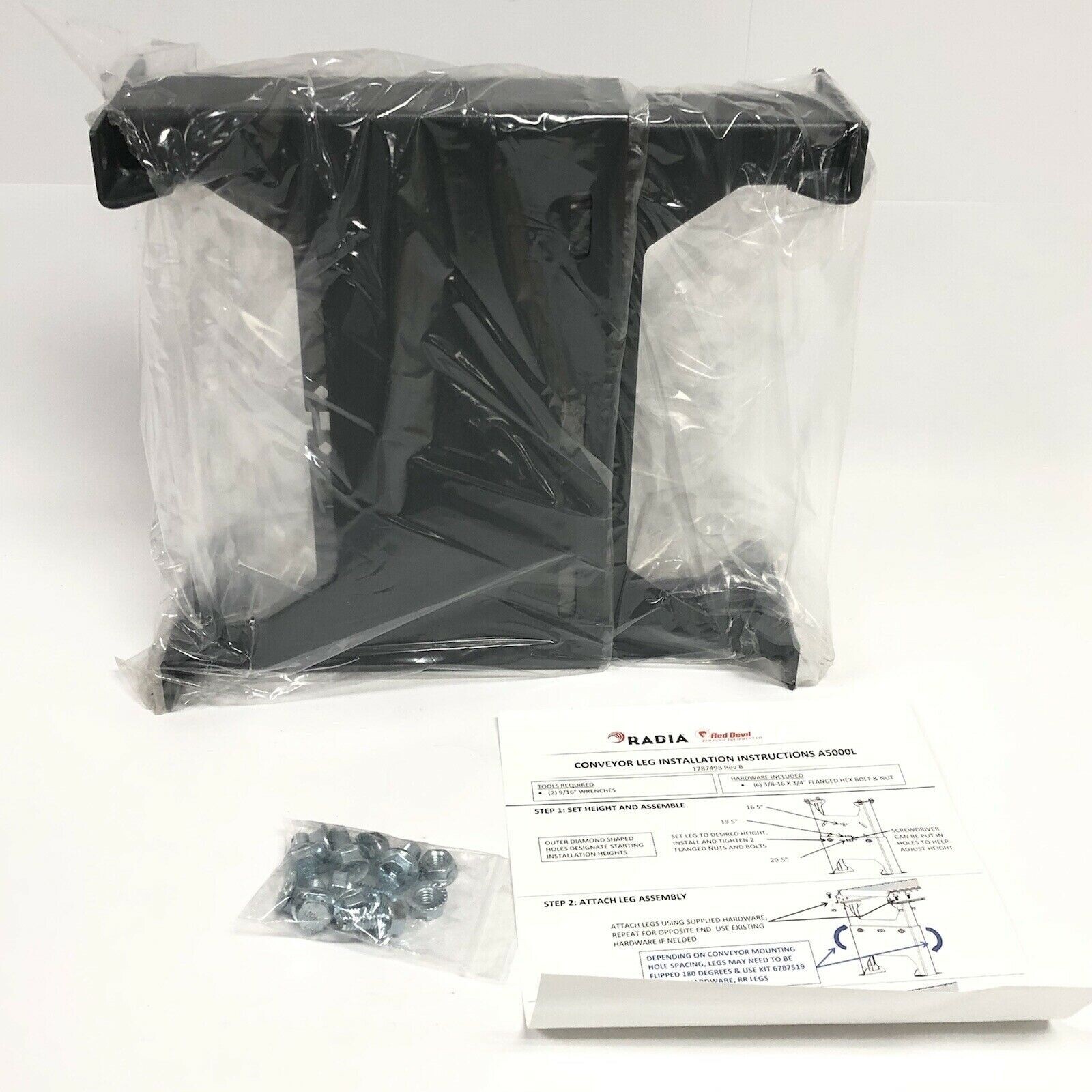 Radia Universal Leg Kit A5000L New for Gyroscopic Paint Mixers and Shakers