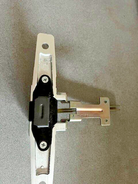VON DUPRIN 33 EO REPLACEMENT HEAD 108714 W/ COVERS 966282 & 966283 IN ANOD ALUM