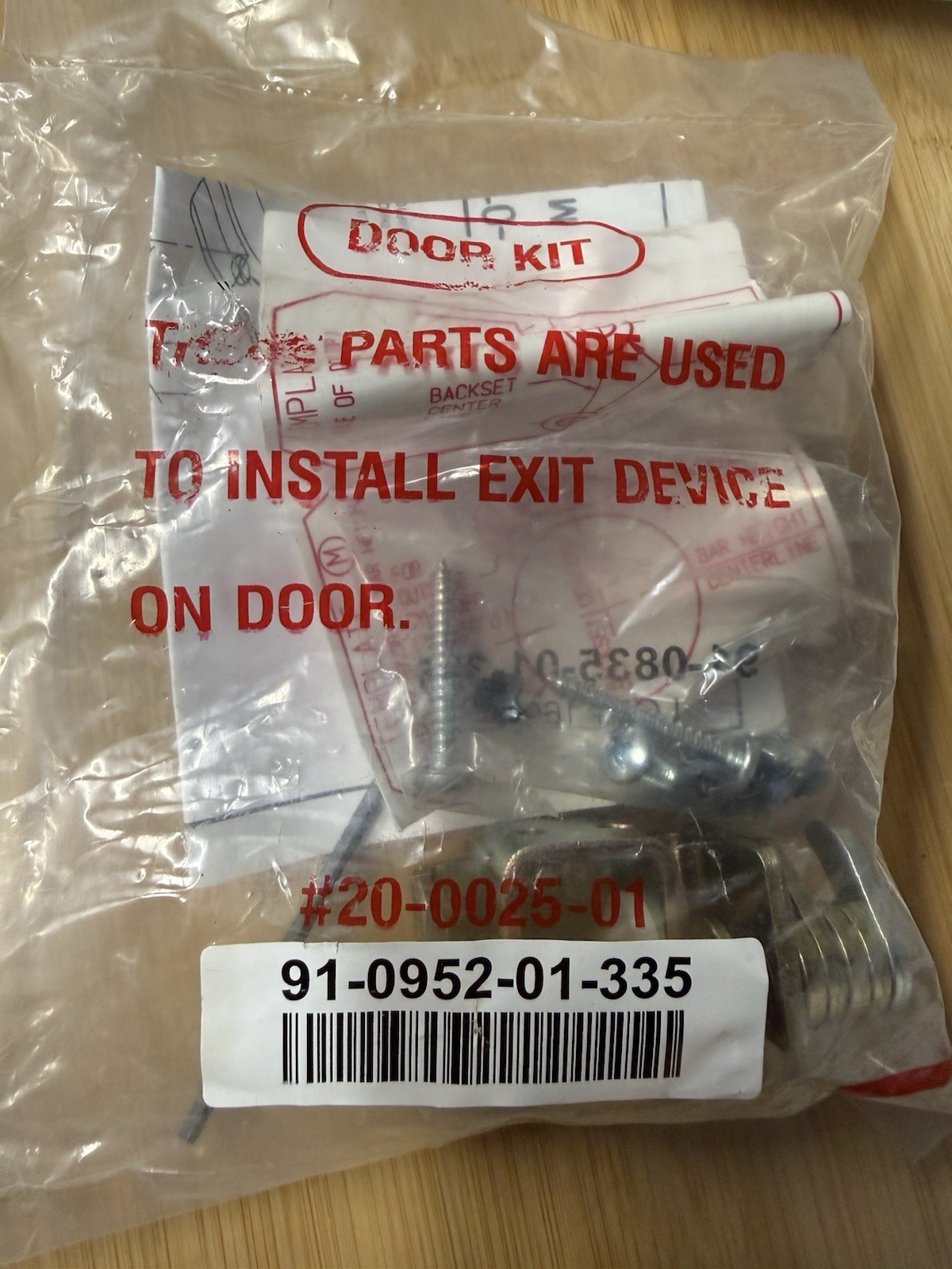 ADAMS RITE 8622-36 CVR EXIT DEVICE NARROW STILE ALUMINUM DOOR 36″ DARK BRONZE