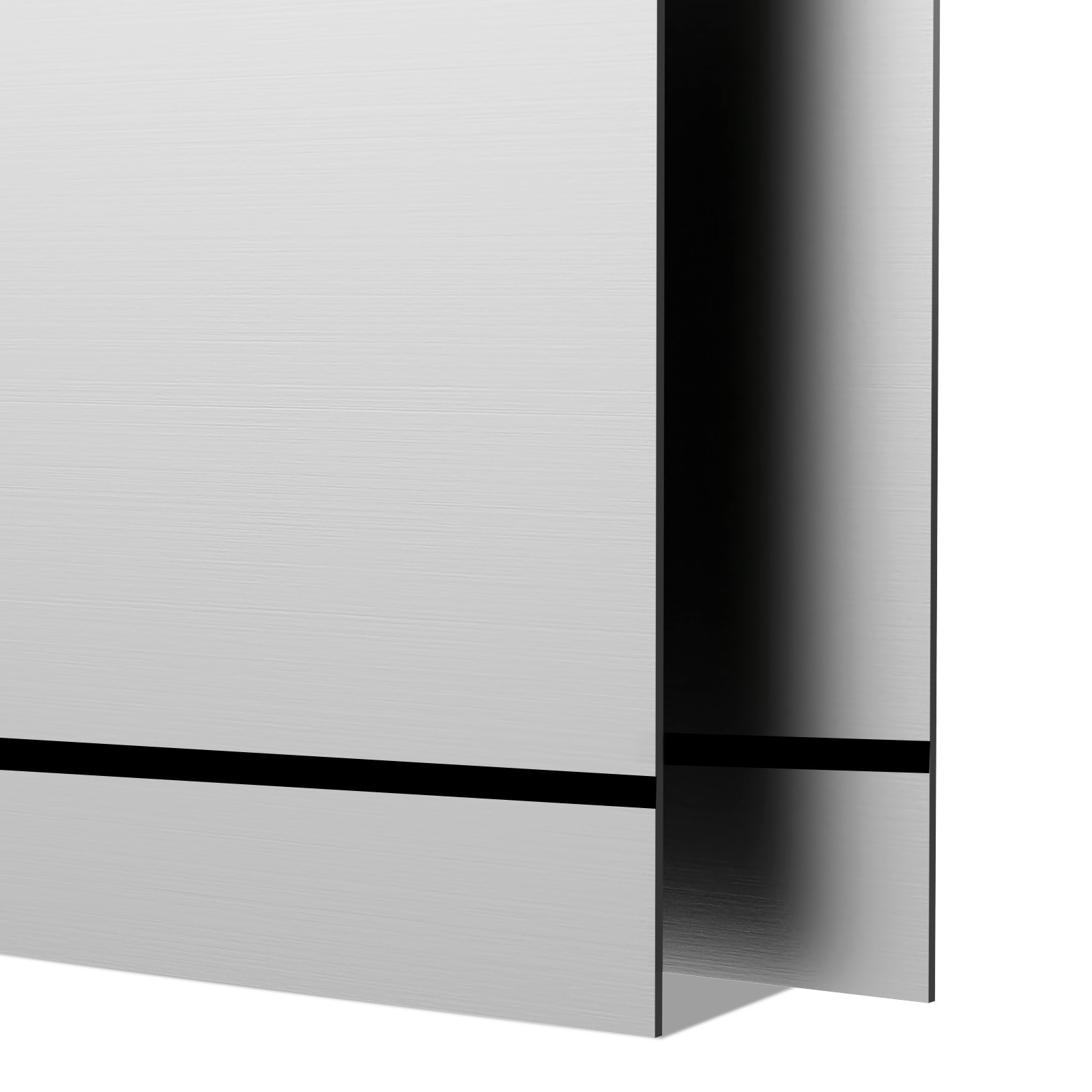 4x Engravable Plastic Board 12×8 inch Double Layer Metal Finish for Doorplates