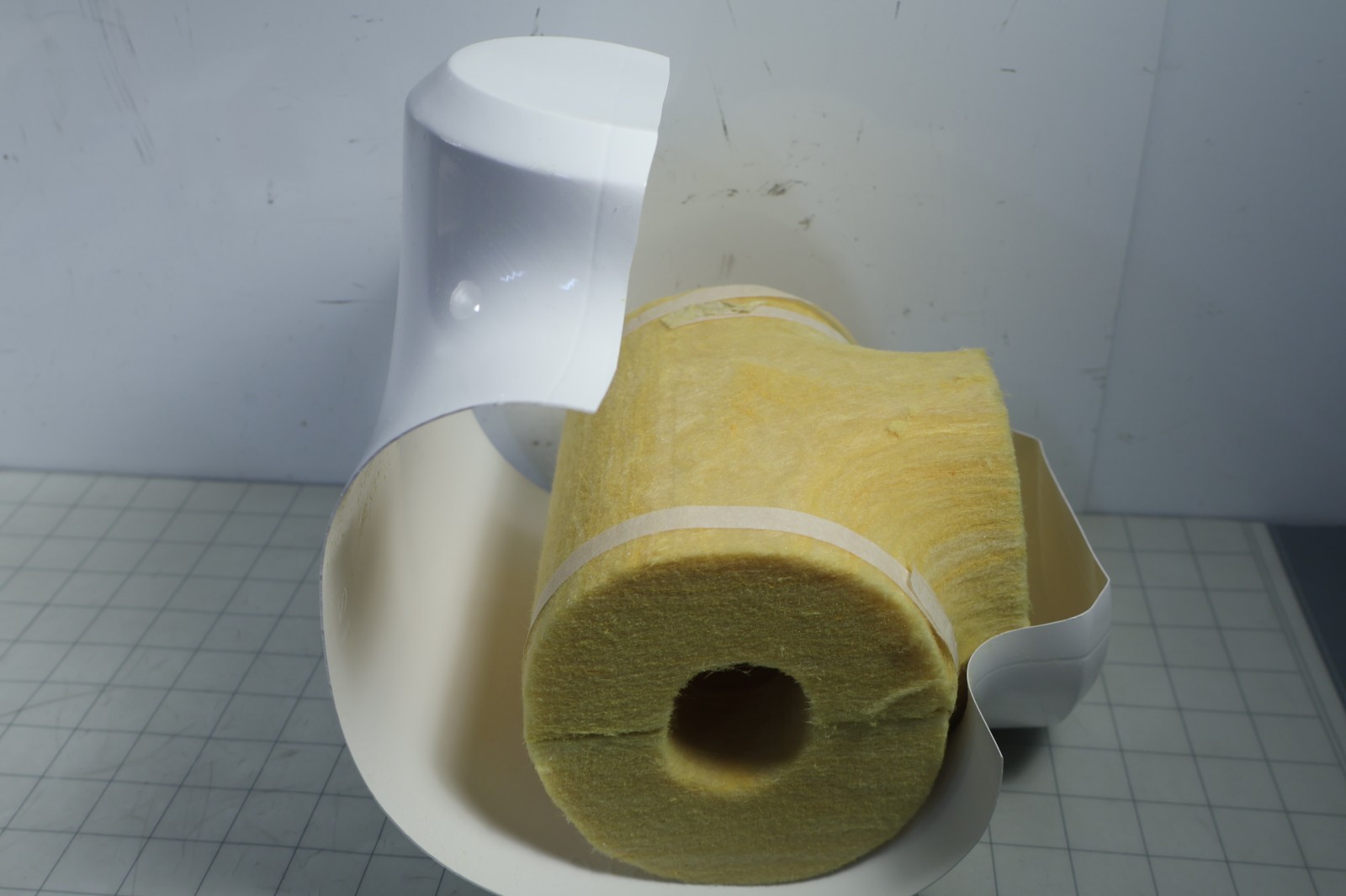Fiberglass Insulation Tee Pipe Fitting 1-1/2″ Thick for 1-1/4″ Pipe TEE 414 NEW
