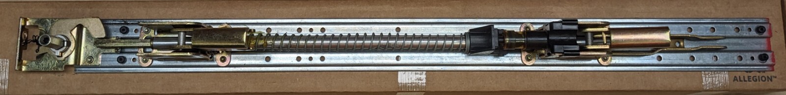 Von Duprin 4′ Baseplate With Hex Dogging 98/99 Series Exit Device