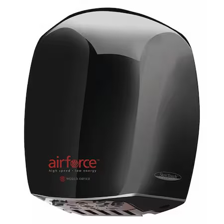 World Dryer J-162A3 Automatic Hand Dryer, 12 Sec Dry, 80, 110 To 120V Ac,