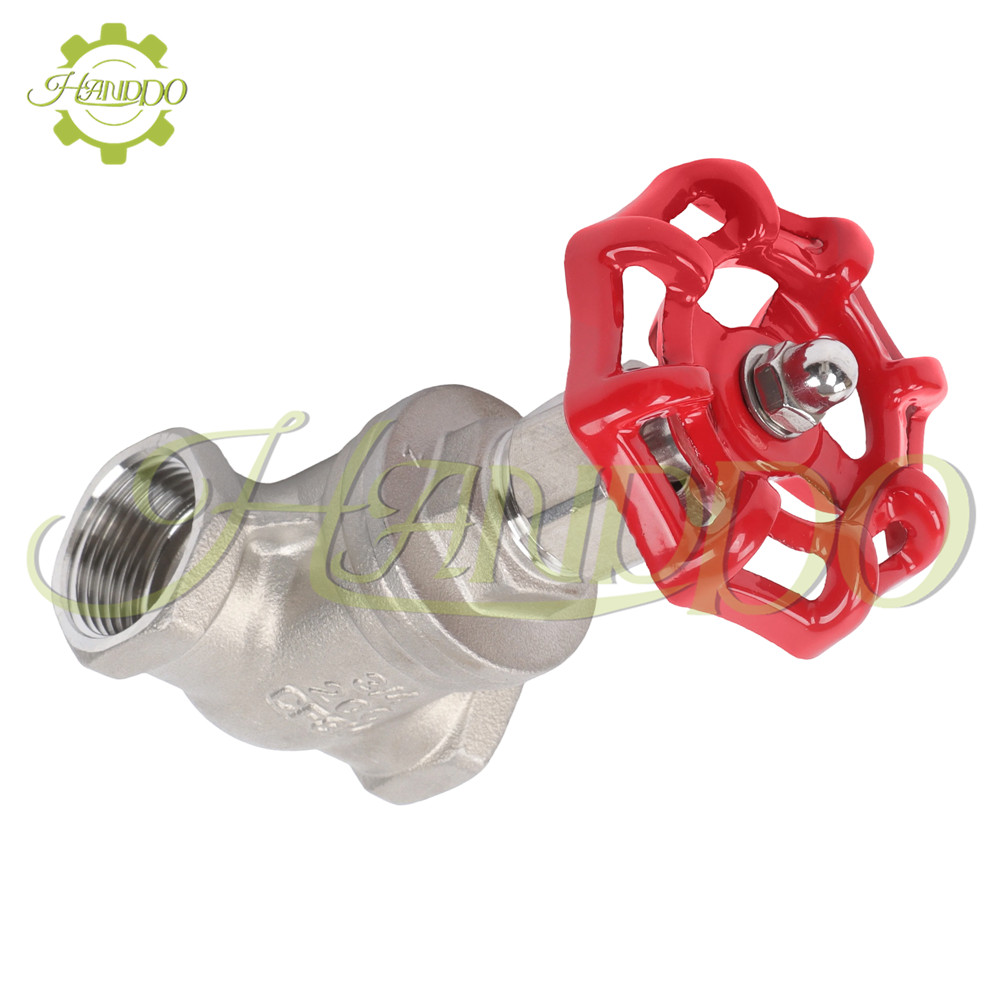 Heavy Duty 3/4″ NPT Stainless Female Thread Rotary Sluice Valve w/ Wheel Handle