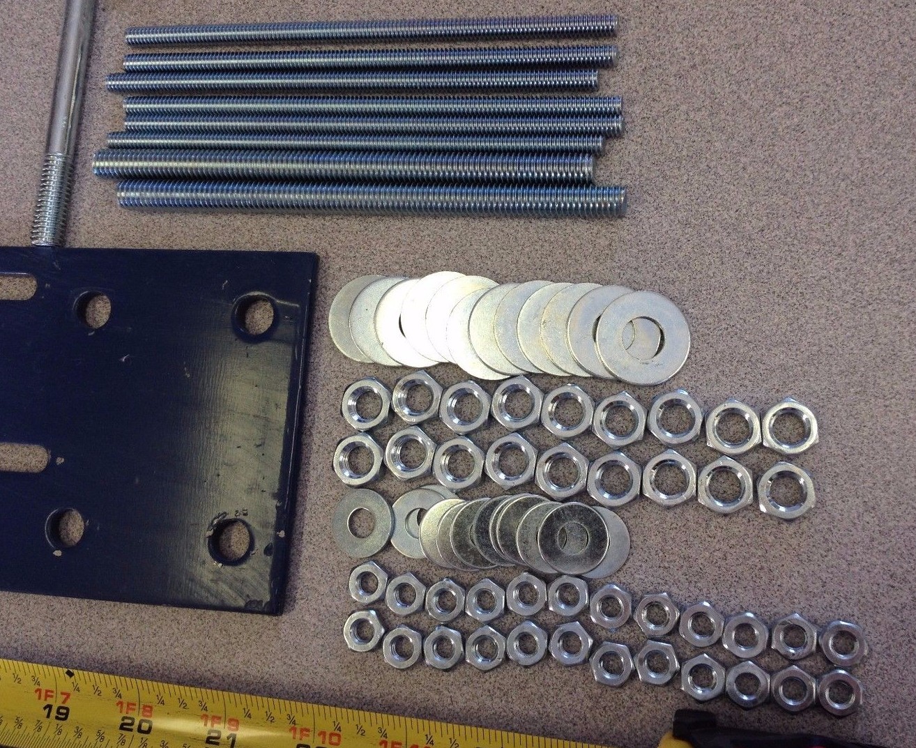 Zurn Z-1222 Z-1225 Urinal,Lavatory,Water Cooler Wall Support System Plates &Acc.
