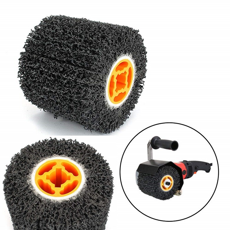 10 Non-woven burnishing wheel stripping wheel metal rust paint linear finishing