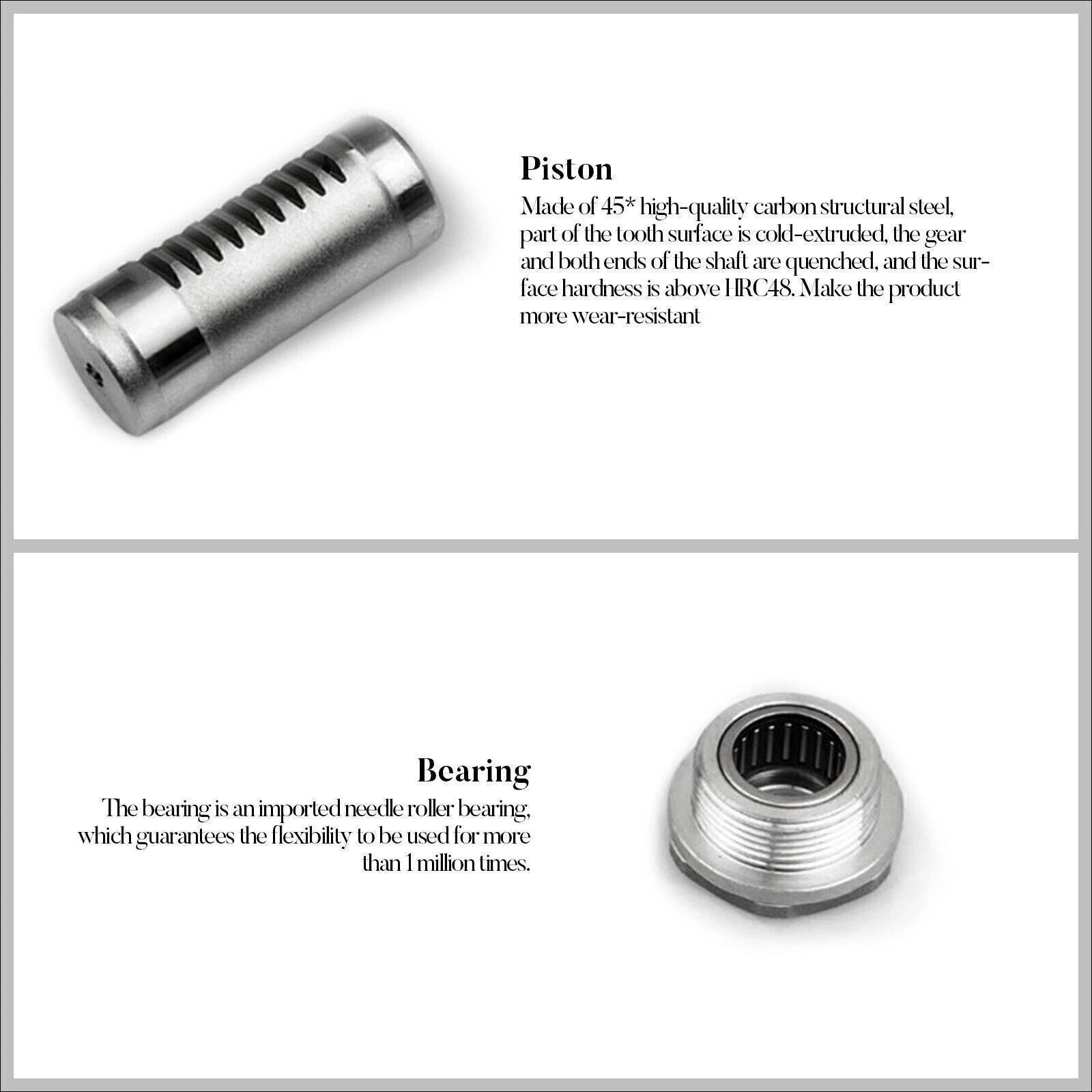 65-85 Kg Size4 Commercial Door Closer Silver Aluminium Alloy Heavy Duty