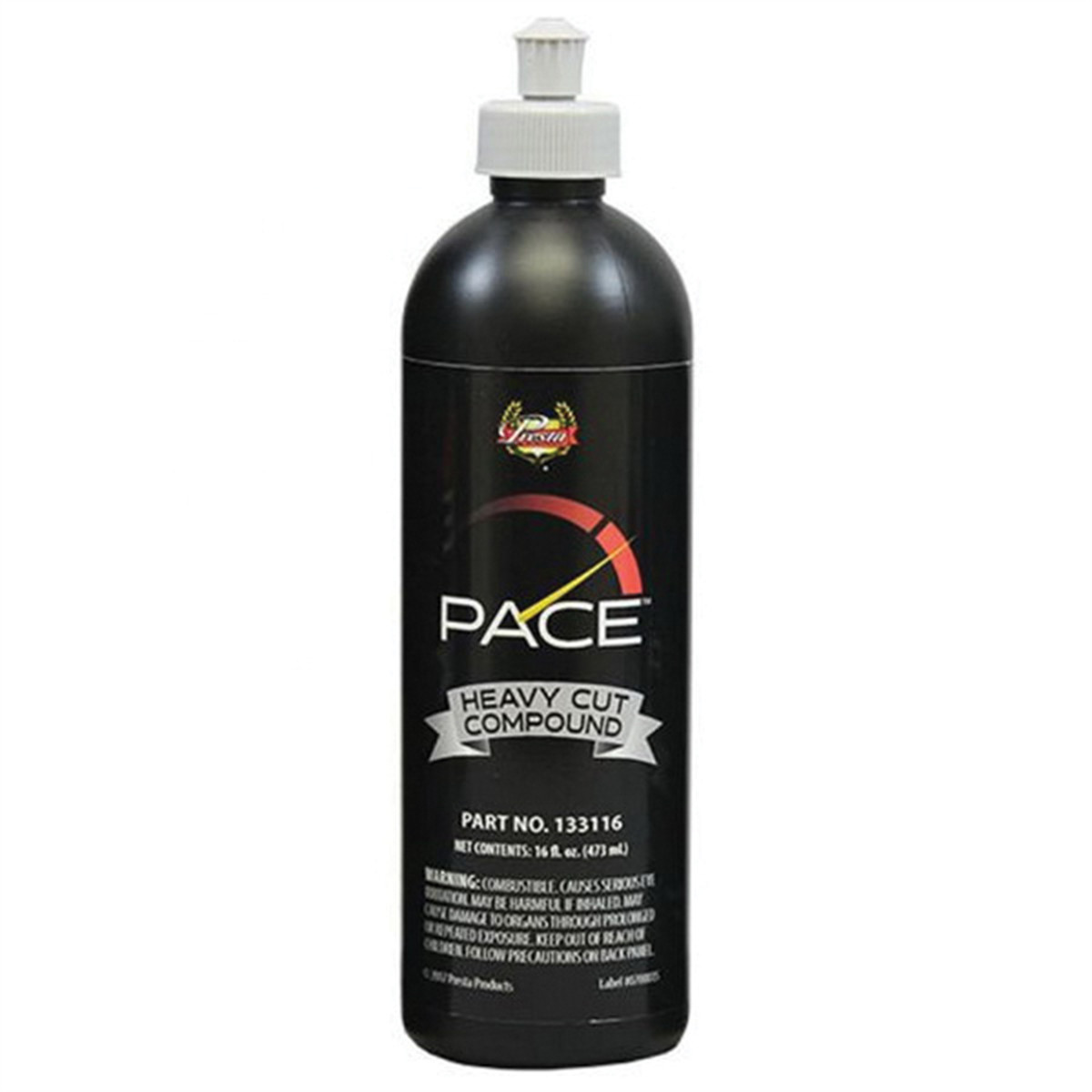 Presta PACE 133132 Heavy Cut Compound, 32 oz Bottle, Gray PES.133132