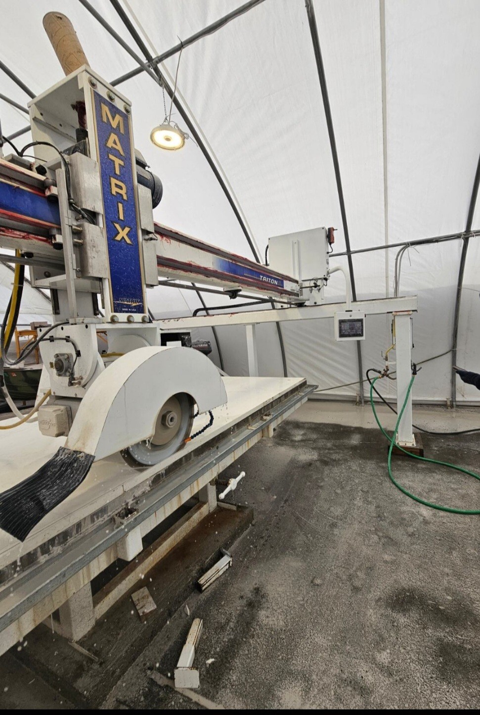 Granite & Marble 3 Axis Bridge Saw Matrix Triton 2 2023 Years
