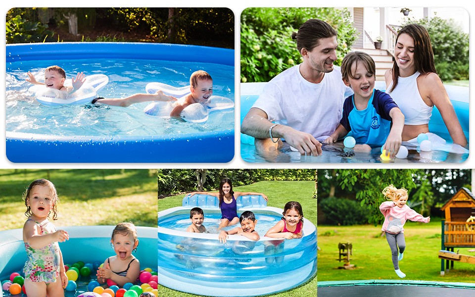 Circular Pool Cover Accessories For Household Outdoor Ground Pool 21Ft Diameter