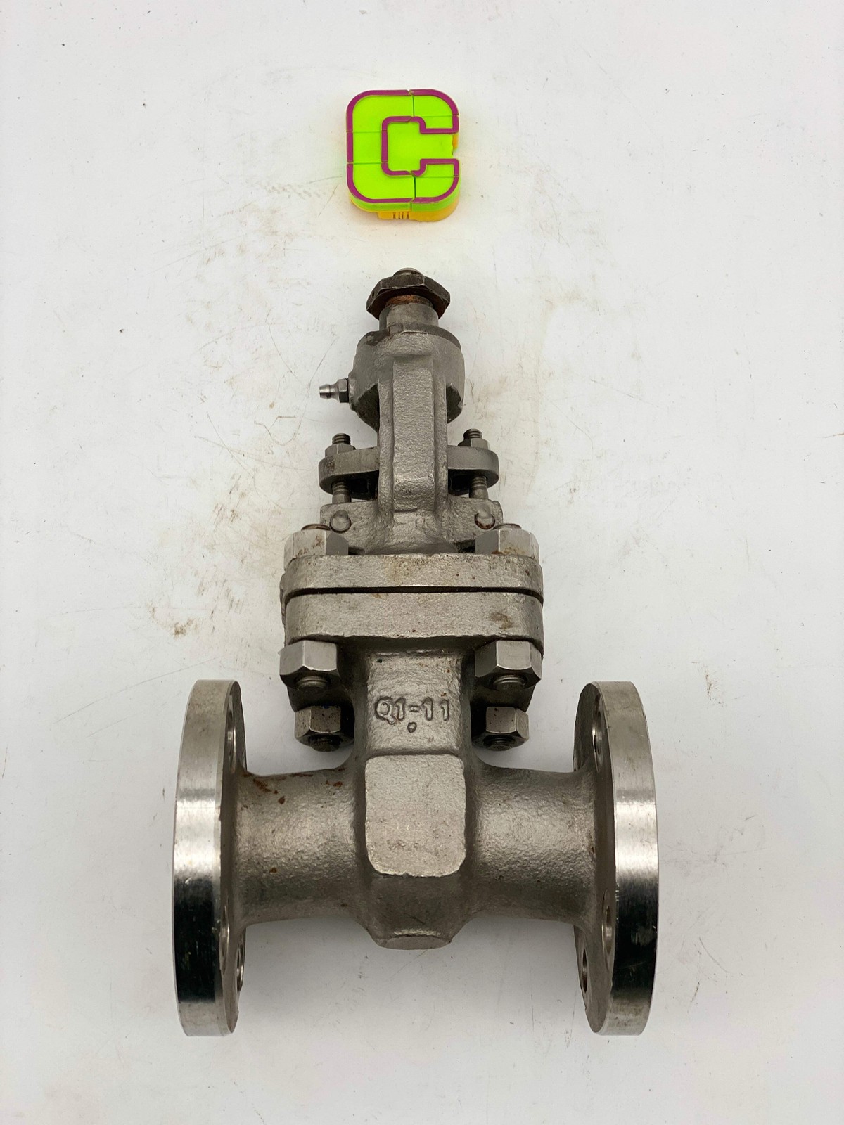 Warren 1156 1-1/2” Gate Valve, CF8M, Class 150 (No Box)