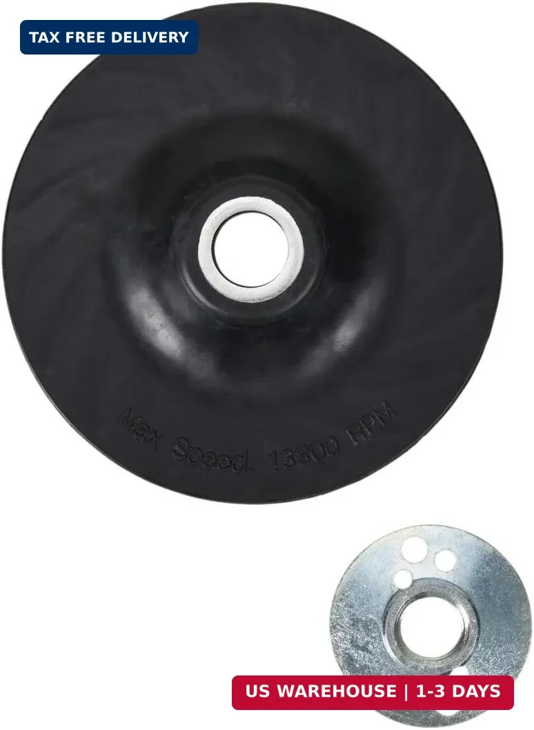 DEWALT DABP4SR58 BACKING PAD 4.5′ SEMI-RIGID 5/8-11