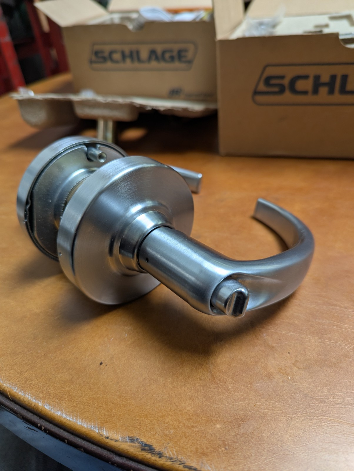 Schlage Entry ND53LD Spa 626 Lever Gr.1