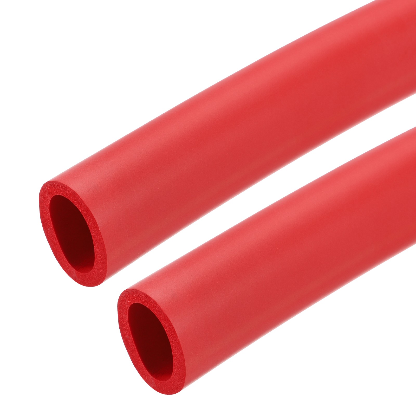 2pcs 3.3ft Foam Pipe Insulation Tube 32mm ID 1 3/4 inch(45mm) OD, Red