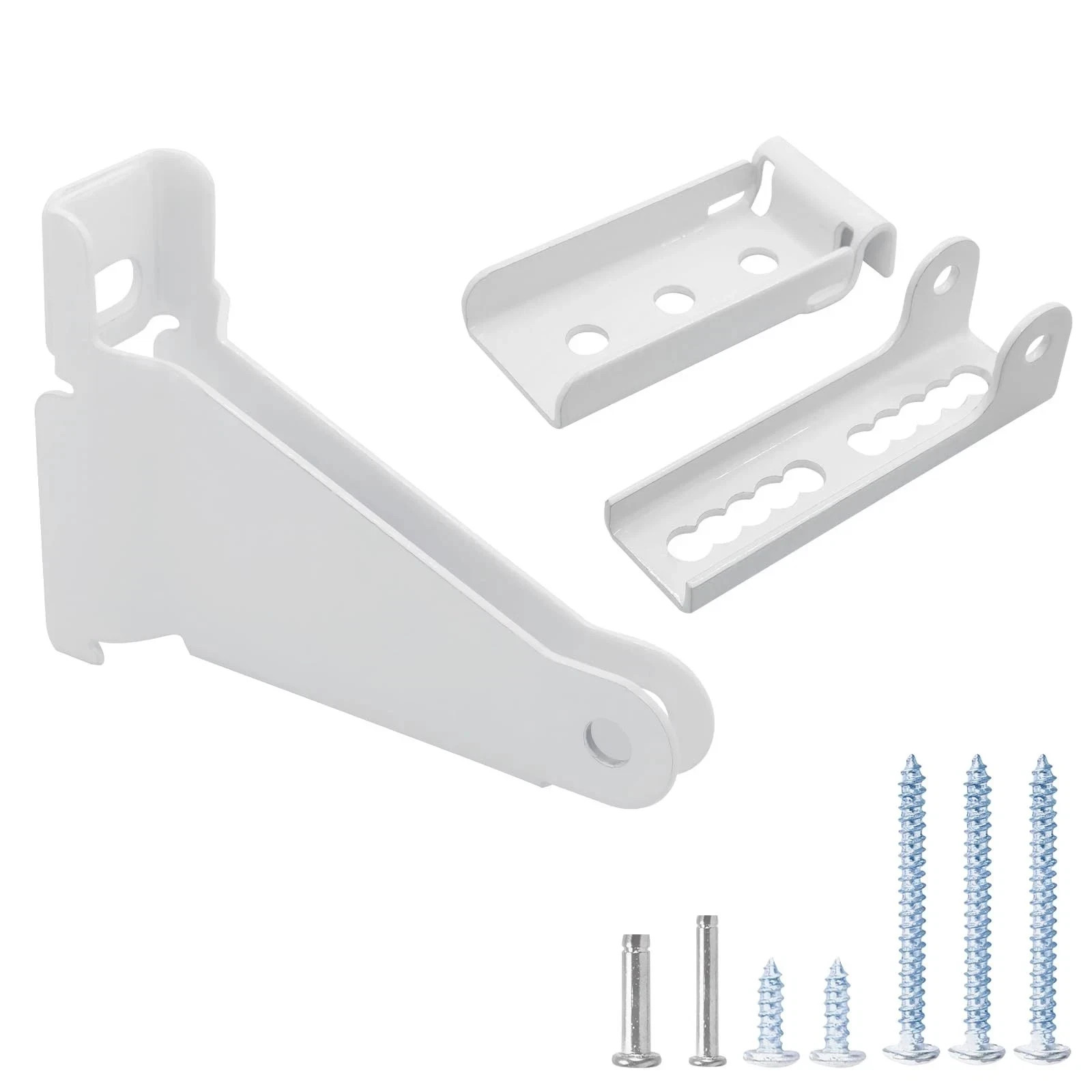 Storm Door Closer Bracket in White Color for Larson Pella Anderson emco Storm…