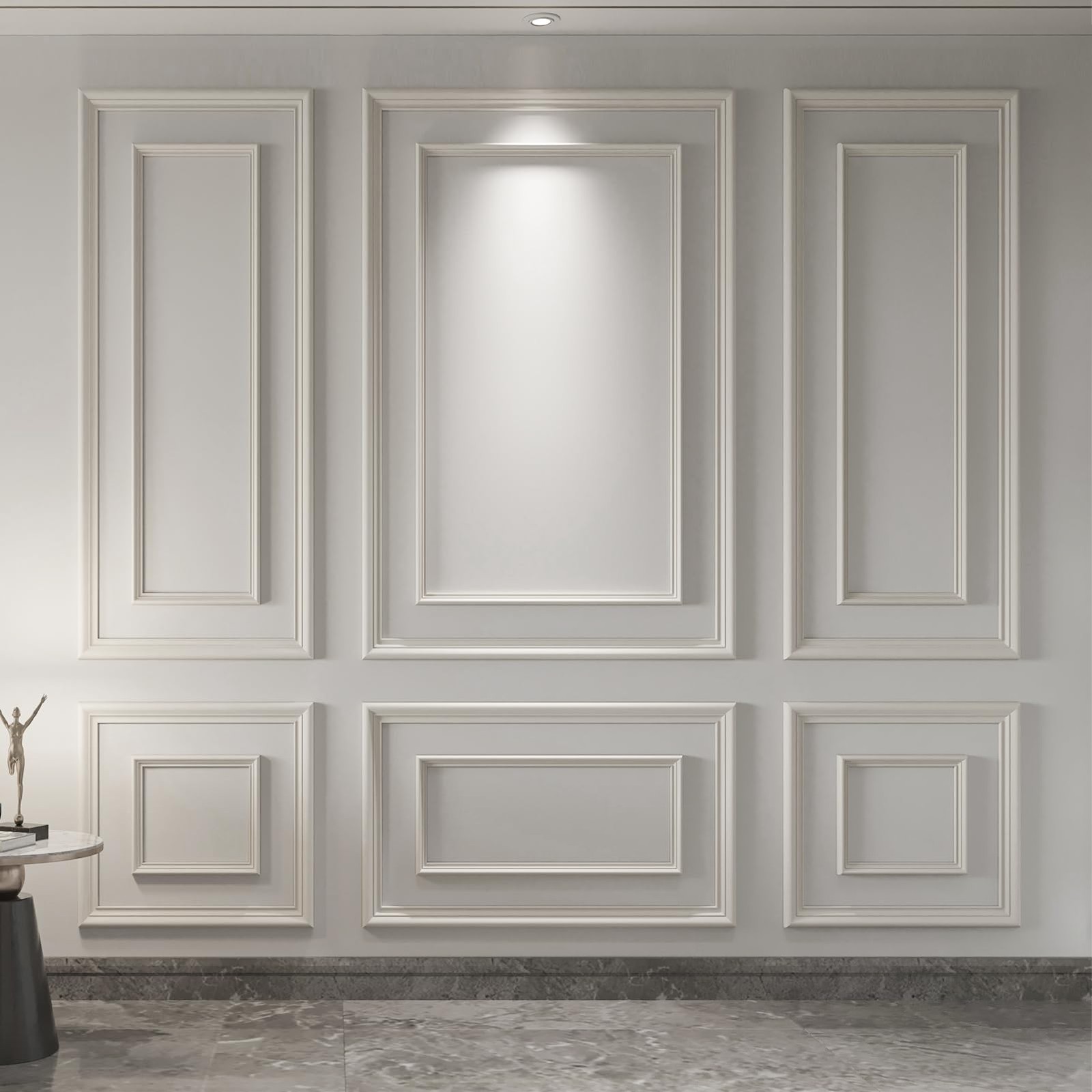 Art3d Premade Bilinear Frame 12 Frames – A, Separate White